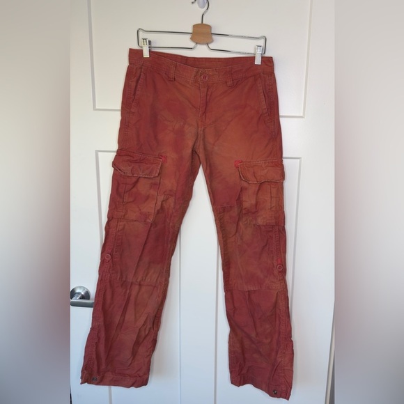 RARE Vintage Lucky Brand Baggy Cargo Utility Pants Y2K